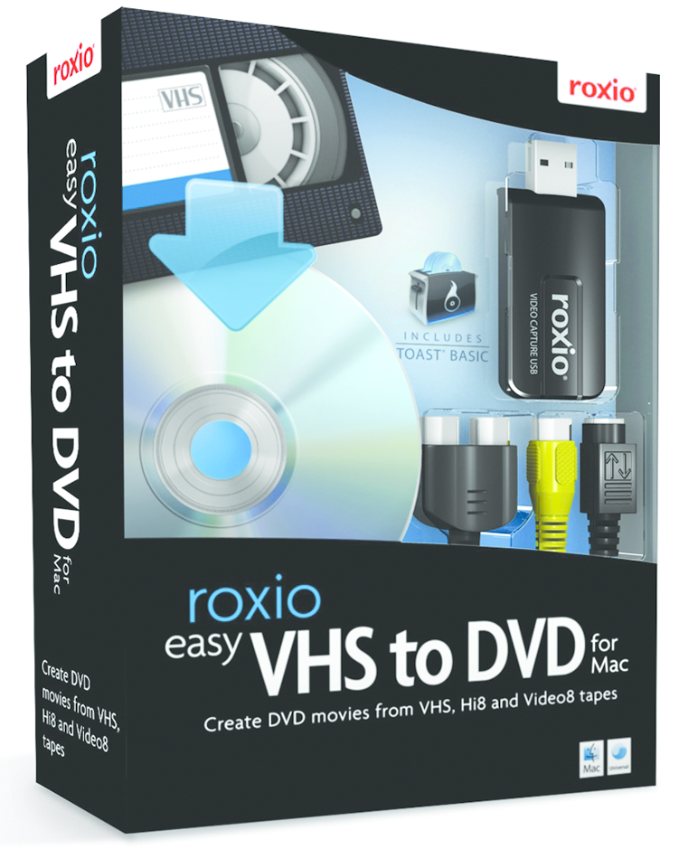 roxio easy vhs to dvd software download
